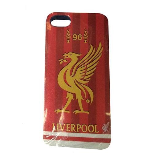 Гелевый чехол накладка FC Liverpool для iPhone 5/5S Football Club символика Ливерпуль