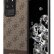 Чехол-накладка для Galaxy S20 Ultra Guess 4G PU Stripe Metal Logo Hard Brown (GUHCS69G4GLBR)