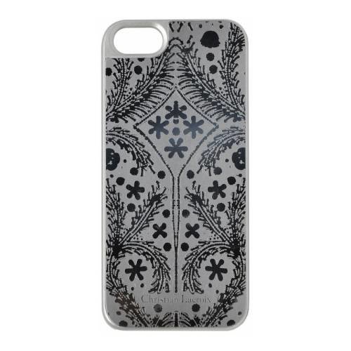 Чехол накладка для iPhone 5 / 5S / SE Christian Lacroix Paseo metal Hard Silver, CLPSCOVIP5S