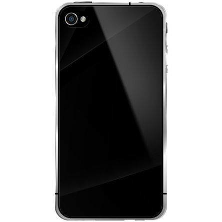 Виниловая наклейка ZAGG (оникс) skin Onyx от ZAGG для iPhone 4, iPhone 4S