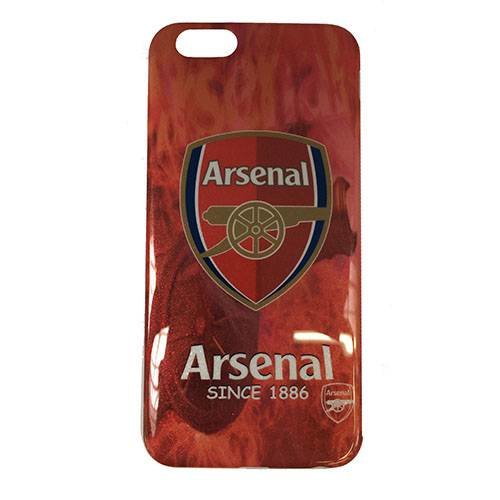 Гелевый чехол накладка FC Arsenal для iPhone 6 Football Club символика Арсенал