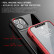 Противоударный чехол для iPhone 11 Pro iPAKY MG Series Carbon Fiber с прозрачной задней панелью (White)