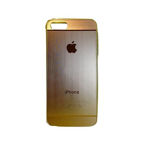 Акриловый чехол накладка для iPhone 5 / 5S / SE с дизайном iPhone 6 (Silver)