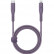 Кабель EnergEA FLOW USB-C to Lightning MFI C94 PD60W 3A Purple 1.5 метра (CBL-FLCL-PUR150M)