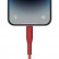 Кабель EnergEA FLOW USB-C to Lightning MFI C94 PD60W 3A Red 1.5 метра (CBL-FLCL-RED150M)