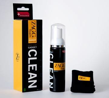 Чистящее средство ZAGG Foam антибактериальная пена с салфеткой (США)