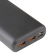 Портативный аккумулятор EnergEA Compac Ultra 20000, USB-C PD18 In/Out +2USB QC4.0, Black (CP-PQ2201-BLK)