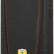 Кожаный чехол Ferrari для iPhone 13 Genuine leather Curved with metal logo Hard Black (FEHCP13MRGOK)