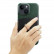 Кожаный чехол для iPhone 14 Plus Fierre Shann Oil Wax Genuine Leather с кольцом (Black)
