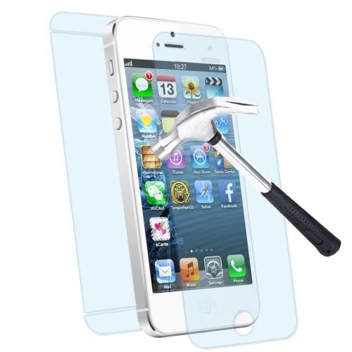 Комплект защитных противоударных пленок Buff Anti-shock для iPhone 5 / 5S / SE / 5C Full Body 2 в 1