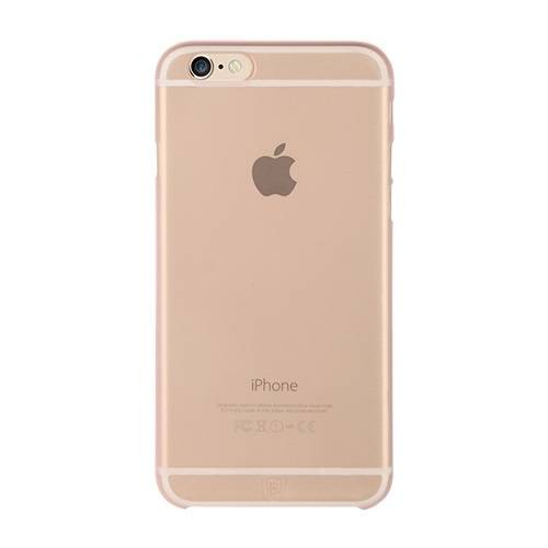 Прозрачный матовый тонкий чехол для iPhone 6 / 6S Baseus Slim-Pro Case (Red)