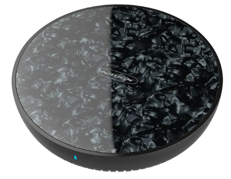 Беспроводное зарядное устройство Nillkin PowerFlash 7.5W/10W (Tempered Glass), Black (6902048164420)