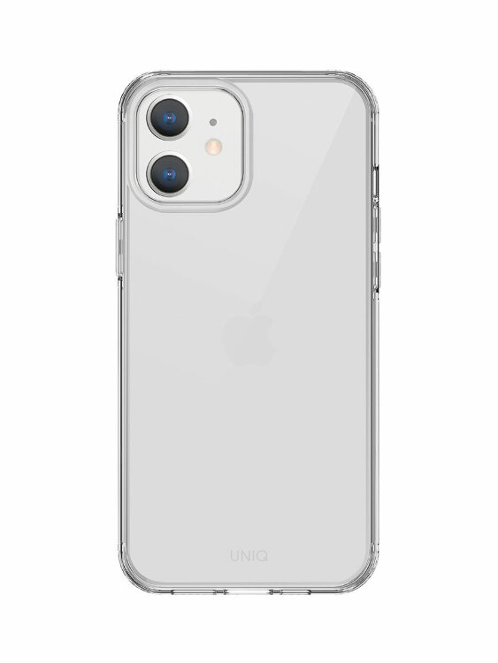 Чехол-накладка Uniq для iPhone 12 mini (5.4) Air Fender Anti-Microbial Clear (IP5.4HYB(2020)-AIRFNUD)