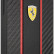 Чехол Ferrari для iPhone 13 mini PU Carbon/Smooth with metal logo Hard Black (FESNMHCP13SBK)