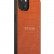Чехол для iPhone 13 mini Guess PU Croco with metal logo Hard Orange (GUHCP13SPCRBOR)