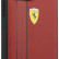 Кожаный чехол Ferrari для iPhone 13 Pro Genuine leather Debossed with metal logo Hard Red (FEHCP13LRDIR)