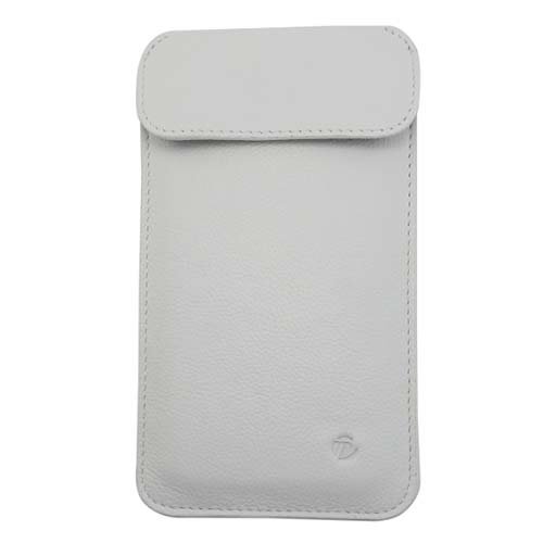 Кожаный чехол-кармашек для iPhone 6 DRACO 6 leather sleeve case White (Белый) DR60LESC-WH