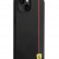 Чехол для iPhone 14 Plus Ferrari PU Smooth/Carbon Vertical with metal logo Hard Black (FEHCP14MAXBK)