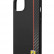 Чехол для iPhone 14 Plus Ferrari PU Smooth/Carbon Vertical with metal logo Hard Black (FEHCP14MAXBK)