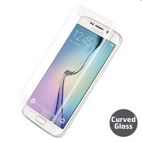 Защитное стекло с закругленными краями для Samsung Galaxy S6 Edge (0,2 мм), прозрачное