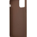 Чехол-накладка для iPhone 11 Guess 4G PU Stripe Metal logo Hard, Brown (GUHCN61G4GLBR)