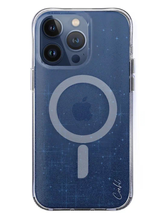 Чехол для iPhone 15 Pro Uniq COEHL Lumino с MagSafe Prussian Blue