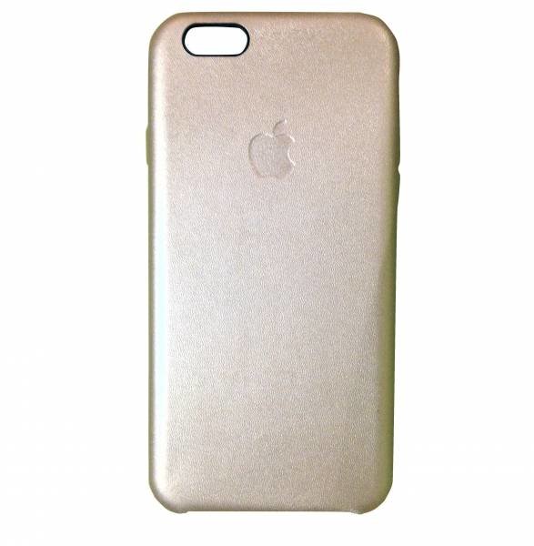 Чехол в стиле Apple Case для iPhone 6 / 6S с логотипом (Gold)