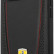 Кожаный чехол Ferrari для iPhone 13 Pro Max Genuine leather Curved with metal logo Hard Black (FEHCP13XRGOK)