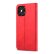 Кожаный чехол-книжка для iPhone 12 Pro Max LC.IMEEKE LC-002 с подставкой и отделениями под карточки (Red)