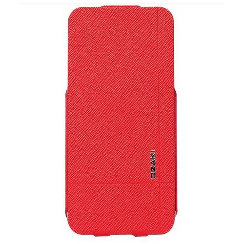 Кожаный чехол блокнот Ozaki для iPhone 5/ 5S красный OC553AN