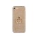 Блестящий гелевый чехол для iPhone 8 / 7 / SE 2020 Glitter Powder с кольцом держателем (Gold)