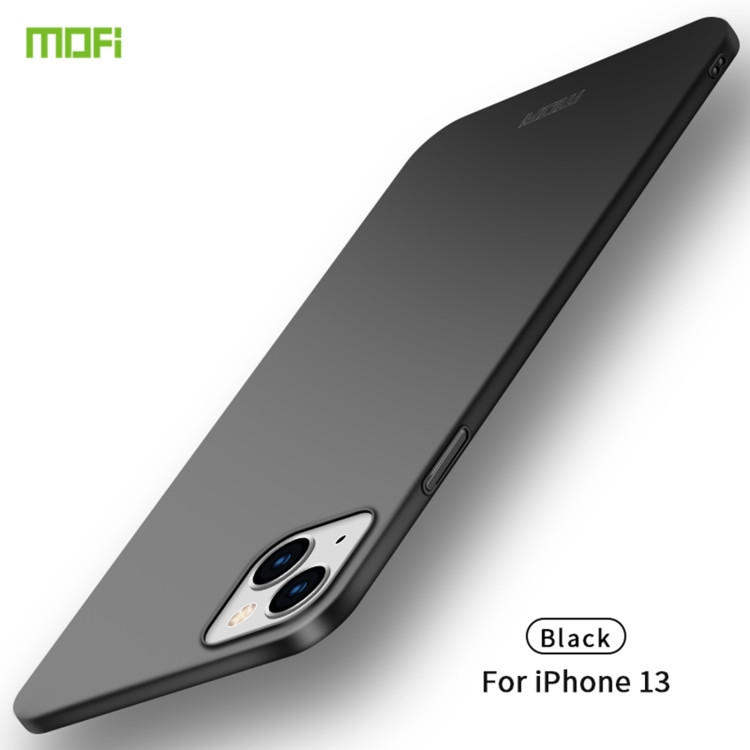 Тонкий матовый чехол для iPhone 13 MOFI Ultra-thin (Black)