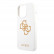 Чехол для iPhone 13 Pro Guess Liquid silicone 4G Big logo Hard White (GUHCP13LLS4GGWH)