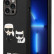 Чехол для iPhone 14 Pro Max Lagerfeld 3D Rubber Karl and Choupette Hard Black (KLHCP14X3DRKCK)