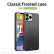 Тонкий матовый чехол для iPhone 13 Pro MOFI Ultra-thin (Black)