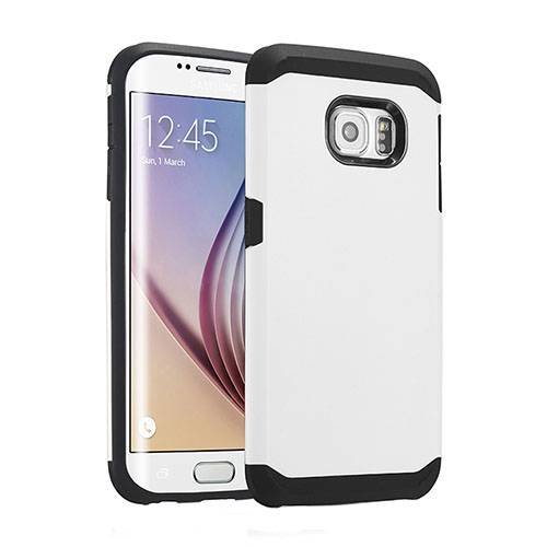 Чехол Slim Armor для Samsung Galaxy S6 Edge с усиленной защитой (белый)