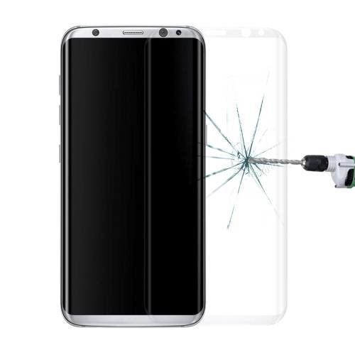 Защитное 3D стекло для Samsung Galaxy S8 / G9500 с закругленными краями 0.3мм 9H Full Screen (Transparent)