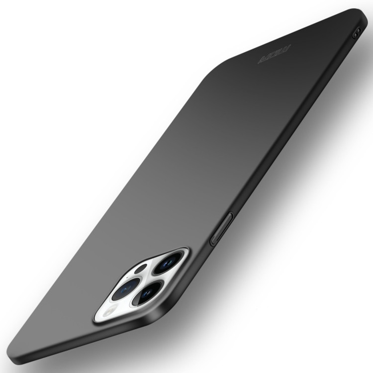 Тонкий чехол для iPhone 14 Pro Max MOFI Frosted soft-touch (Black)