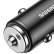 Автомобильное зарядное устройство Baseus Small Screw aluminium АЗУ 2USB Quick charge 36W, Black (CAXLD-B01)