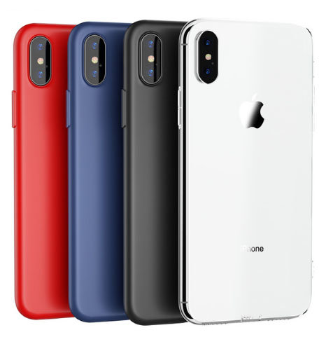 Прозрачный чехол для iPhone X накладка PZOZ Ultra Slim 0,6 мм (Transparent)