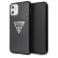 Чехол-накладка для iPhone 11 Guess Triangle logo Hard TPU Glitter, black (GUHCN61SGTLBK)