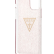 Гелевый чехол для iPhone 11 Guess Triangle logo Hard TPU Glitter, pink (GUHCN61SGTLPI)
