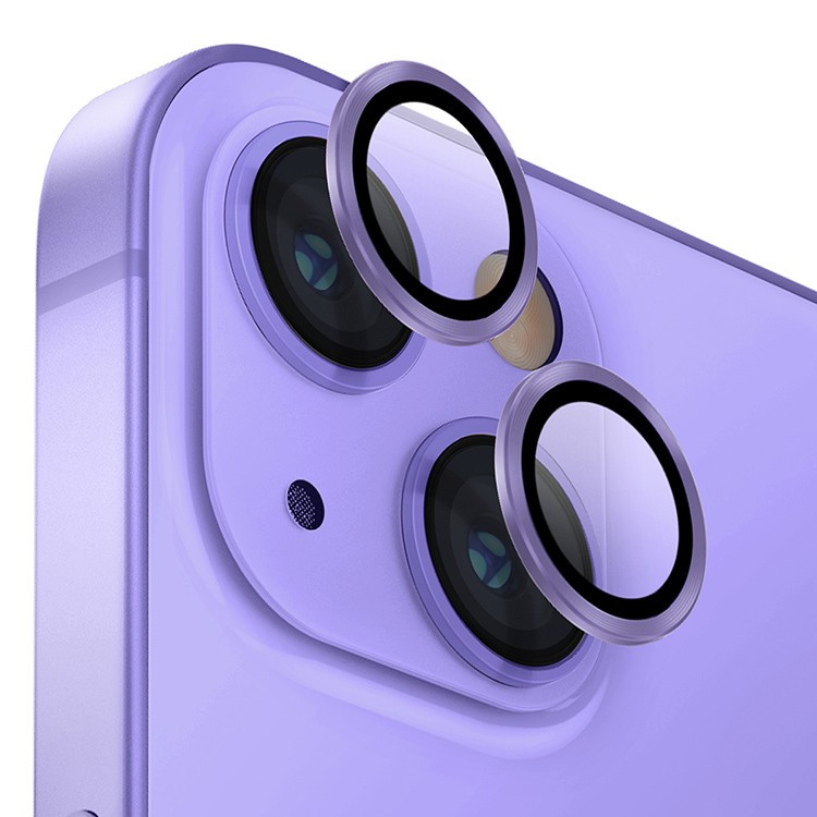 Защитное стекло для камеры iPhone 14/14 Plus Uniq OPTIX Camera Lens protector Aluminium Lavender (IP6.1-6.7M-LENSLAV)