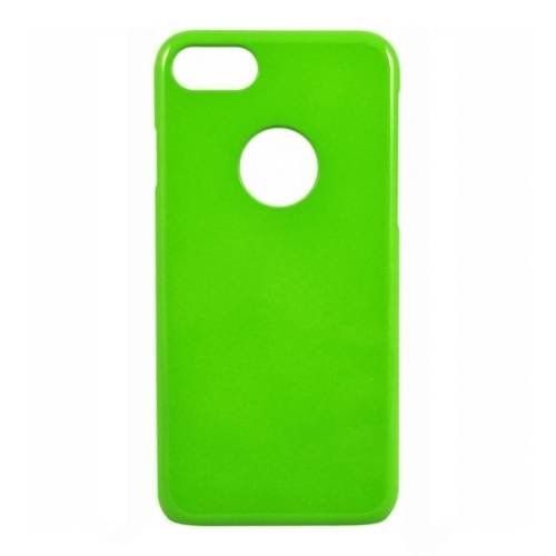 Чехол накладка iCover для iPhone 7 / 8 Glossy Lime green/Hole, IP7-G-LGN