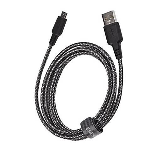 USB кабель EnergEA NyloGlitz Micro-Usb, Black 1.5 метра (CBL-NGAM-BLK150)