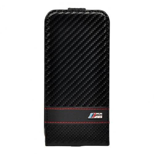 Карбоновый чехол с флипом для iPhone 6/6S BMW M-Collection Flip Carbon Black (BMFLP6MCC)