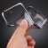 Силиконовый прозрачный чехол для iPhone 8 / 7 с глянцевой рамкой (Silver)