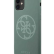 Силиконовый чехол для iPhone 11 Guess Silicone collection 4G logo Hard, Green (GUHCN61LS4GKA)