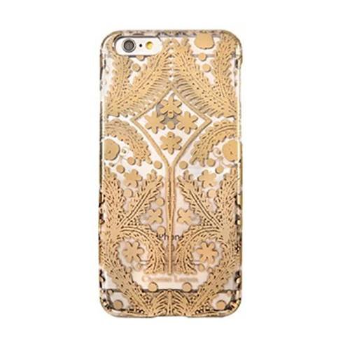 Чехол накладка для iPhone 6 / 6S Christian Lacroix Paseo transparent Hard Gold, CLPSMCOVIP6G