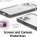 Чехол-накладка для iPhone 12/12 Pro (6.1) Elago HYBRID case (PC/TPU) Black (9ES12HB61-BK)